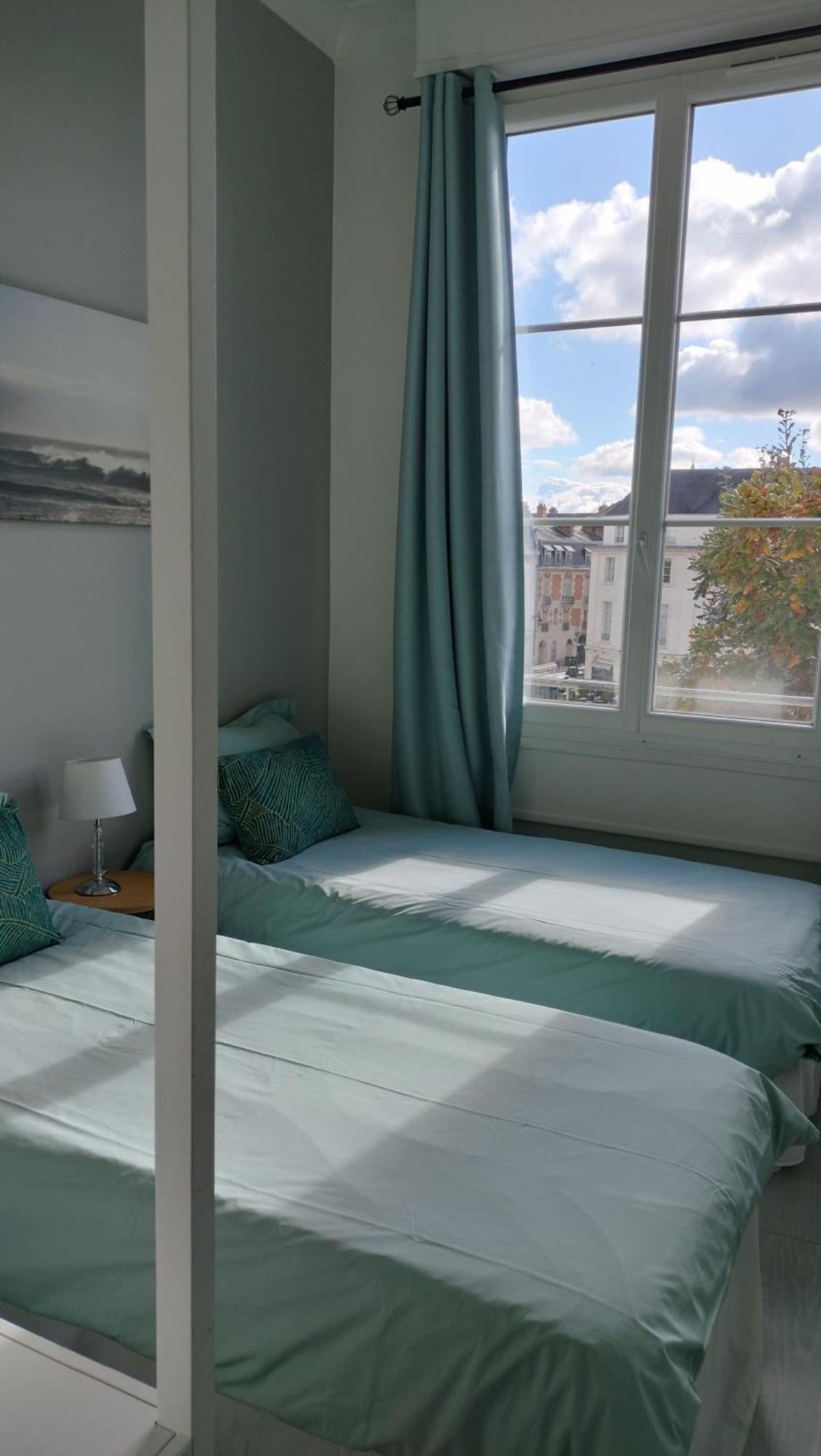 Appartement avec belle vue sur la place du Martroi Orléans Extérieur photo